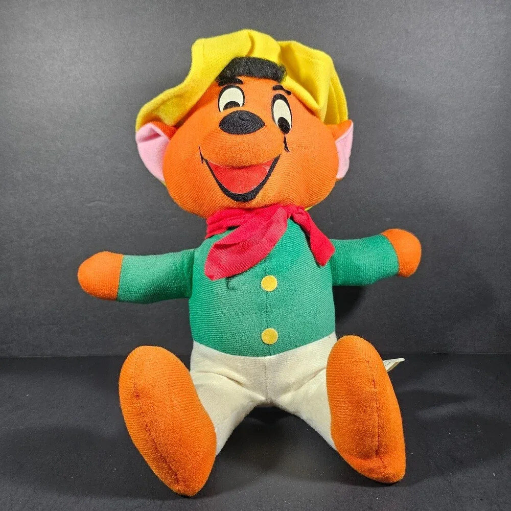 Vintage 1971 Speedy Gonzales Mighty Star Warner Brothers Plush, 16